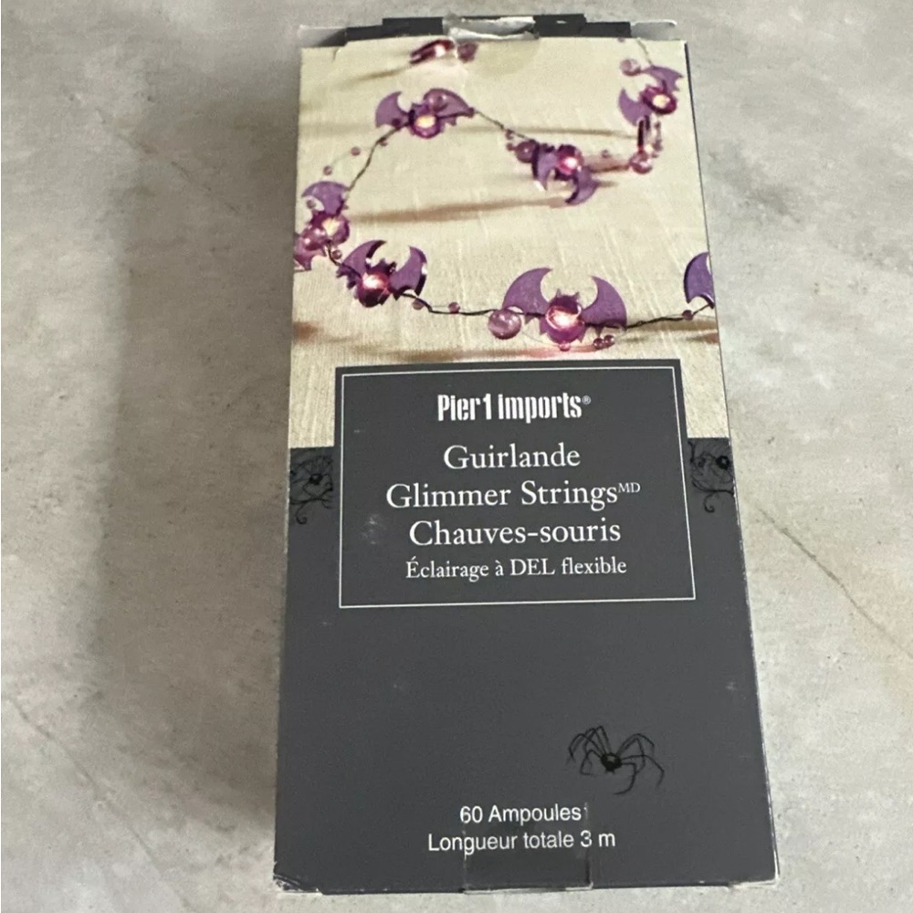 New Pier One Imports Bats LED String Lights - Picture 3 of 5